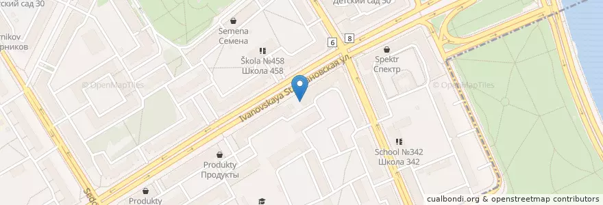 Mapa de ubicacion de Рундук en Russia, Northwestern Federal District, Leningrad Oblast, Saint Petersburg, Nevsky District, Ивановский Округ.