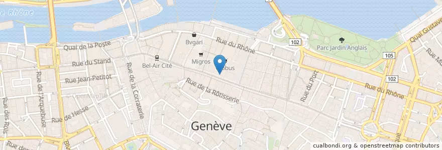 Mapa de ubicacion de Nero's en Switzerland, Genève, Genève, Genève.