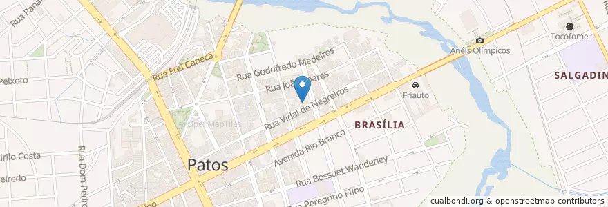 Mapa de ubicacion de Climip en ブラジル, 北東部地域, パライバ, Região Metropolitana De Patos, Região Geográfica Intermediária De Patos, Região Geográfica Imediata De Patos, Patos.