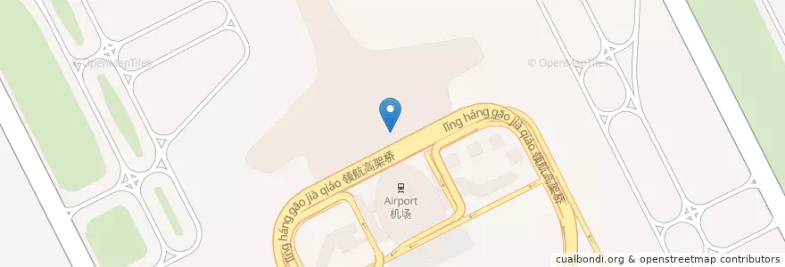 Mapa de ubicacion de KFC en China, Guangdong, Shenzhen, Bao'an District.