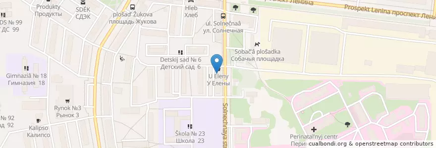Mapa de ubicacion de Клиника гирудотерапии en Russie, District Fédéral Central, Oblast De Iaroslavl, Рыбинский Район, Городской Округ Рыбинск.