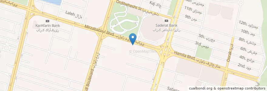 Mapa de ubicacion de داروخانه دکتر اکبری en ایران, استان تهران, شهرستان تهران, تهران, بخش مرکزی شهرستان تهران.