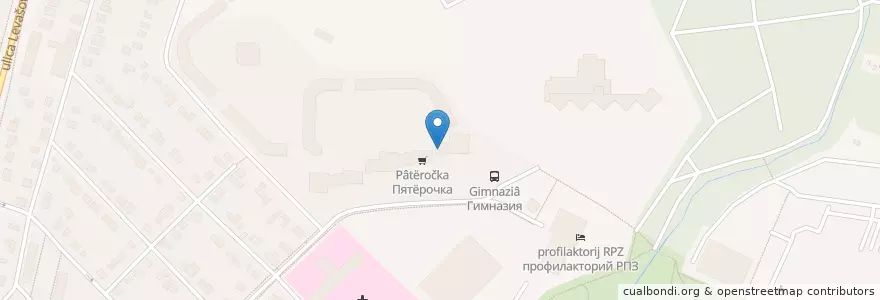 Mapa de ubicacion de Shagov’s Pub en Russie, District Fédéral Central, Oblast De Moscou, Раменский Городской Округ.