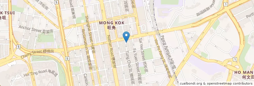 Mapa de ubicacion de 貴州牛花溪牛肉米線 en 中国, 广东省, 香港, 九龍, 新界, 油尖旺區.