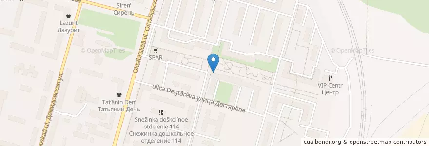 Mapa de ubicacion de Женская консультация Городской клинической больницы №2 en Rusland, Centraal Federaal District, Oblast Toela, Городской Округ Тула.