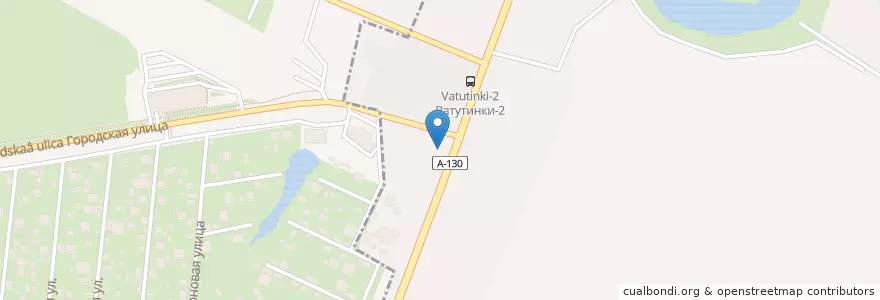 Mapa de ubicacion de Хинкали en Russie, District Fédéral Central, Moscou, Новомосковский Административный Округ, Поселение Десёновское.
