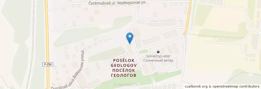 Mapa de ubicacion de Отделение связи №630116 en ロシア, シベリア連邦管区, ノヴォシビルスク州, ノヴォシビルスク管区.