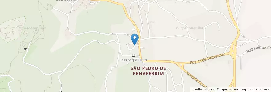 Mapa de ubicacion de Chafariz da Igreja en البرتغال, Área Metropolitana De Lisboa, Lisboa, Grande Lisboa, Sintra, Sintra.