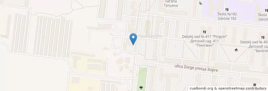 Mapa de ubicacion de Ёрш en روسيا, Сибирский Федеральный Округ, نوفوسيبيرسك أوبلاست, Городской Округ Новосибирск.