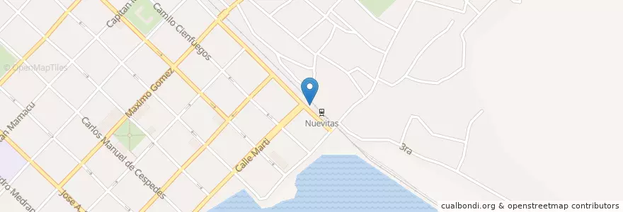 Mapa de ubicacion de Parqueo 1 (La Habana) en Cuba, Camagüey, Nuevitas, Ciudad De Nuevitas, Ciudad De Nuevitas.
