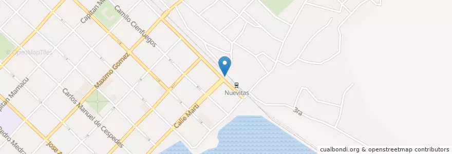 Mapa de ubicacion de Parqueo 5 (Playa Santa Lucía) en Kuba, Camagüey, Nuevitas, Ciudad De Nuevitas, Ciudad De Nuevitas.