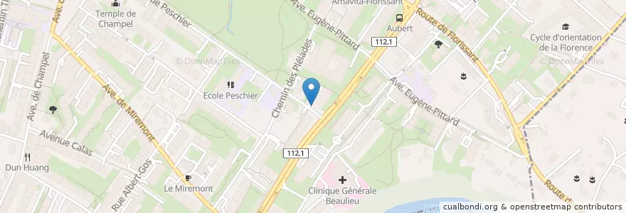 Mapa de ubicacion de Piguet Galland & vous en Switzerland, Genève, Genève, Genève.