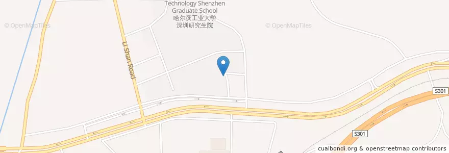 Mapa de ubicacion de 回家乡湘菜馆 en China, Guangdong, Shenzhen, Nanshan District, Taoyuan Sub-District.
