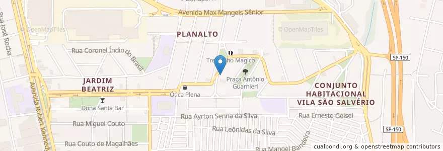 Mapa de ubicacion de Transluxx Transporte e Serviços en Brésil, Région Sud-Est, São Paulo, Região Geográfica Intermediária De São Paulo, Região Metropolitana De São Paulo, Região Imediata De São Paulo, São Bernardo Do Campo.