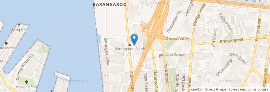 Mapa de ubicacion de Mr Mekong en Australia, New South Wales, Sydney.