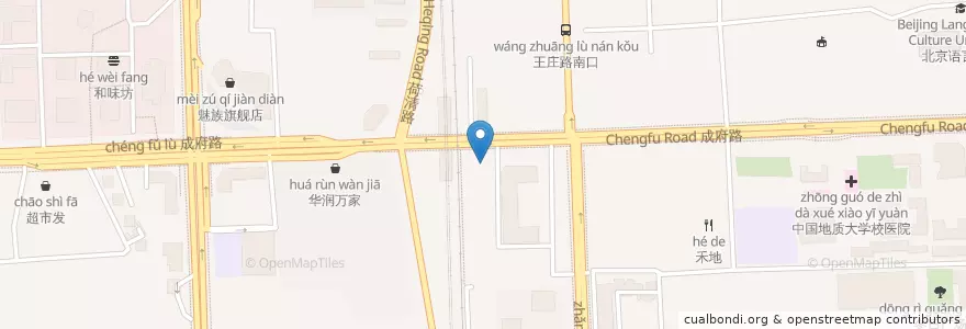 Mapa de ubicacion de Twosome Coffee en China, Pekín, Hebei, 海淀区.