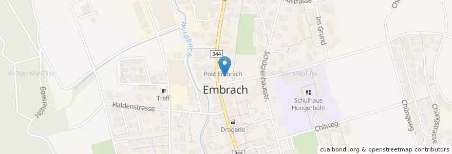 Mapa de ubicacion de easy4you en 스위스, 취리히, Bezirk Bülach, Embrach.