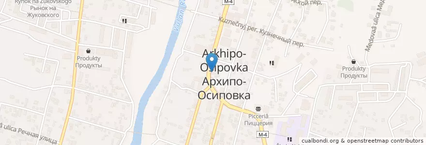 Mapa de ubicacion de Пирожковое en 러시아, 남부연방관구, Краснодарский Край, Городской Округ Геленджик.