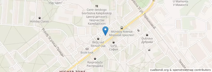 Mapa de ubicacion de Гемотест en روسیه, Сибирский Федеральный Округ, استان نووسیبیرسک, Городской Округ Новосибирск.