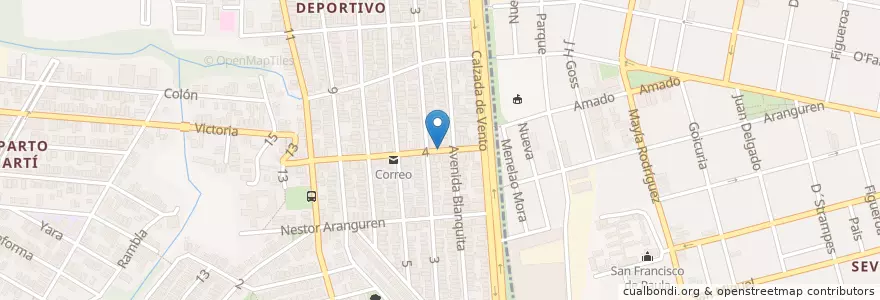 Mapa de ubicacion de Mi Sueño en Cuba, La Habana, Cerro.