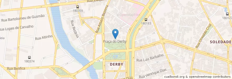 Mapa de ubicacion de Café Cartum en 巴西, 东北部, 伯南布哥, Região Geográgica Imediata Do Recife, Região Geográfica Intermediária Do Recife, Região Metropolitana Do Recife, 累西腓.
