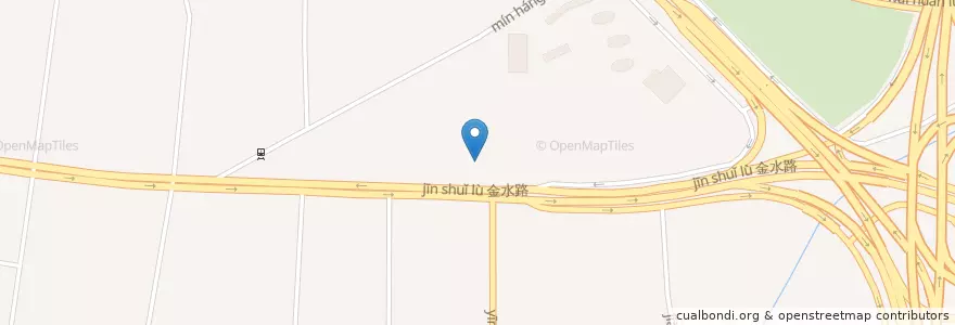 Mapa de ubicacion de 东亚银行 en Chine, Henan, Zhengzhou, District De Jinshui, 未来路街道.