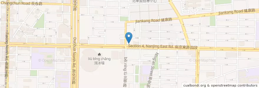 Mapa de ubicacion de 悟饕健康米食主張 en Taiwán, Nuevo Taipéi, Taipéi, 松山區.