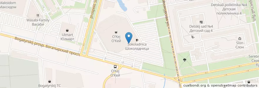 Mapa de ubicacion de Петроэлектросбыт en Russie, District Fédéral Du Nord-Ouest, Oblast De Léningrad, Saint-Pétersbourg, Приморский Район, Округ Озеро Долгое.