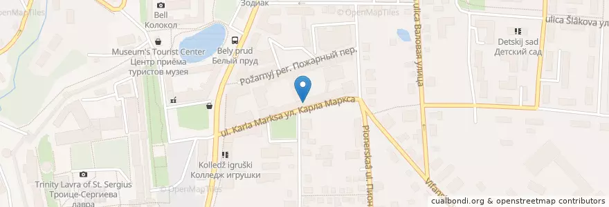 Mapa de ubicacion de Алекс Экспресс en Rusland, Centraal Federaal District, Oblast Moskou, Сергиево-Посадский Городской Округ.