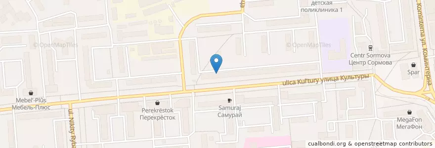 Mapa de ubicacion de Участковый пункт полиции №4 en Russia, Volga Federal District, Nizhny Novgorod Oblast, Nizhny Novgorod.