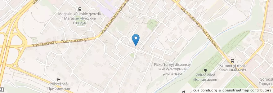 Mapa de ubicacion de Дагаз en Rusia, Distrito Federal Central, Óblast De Kaluga, Городской Округ Калуга.
