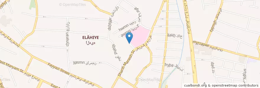 Mapa de ubicacion de درب ورودی بیمارستان اختر en Iran, Téhéran, شهرستان شمیرانات, Téhéran, بخش رودبار قصران.