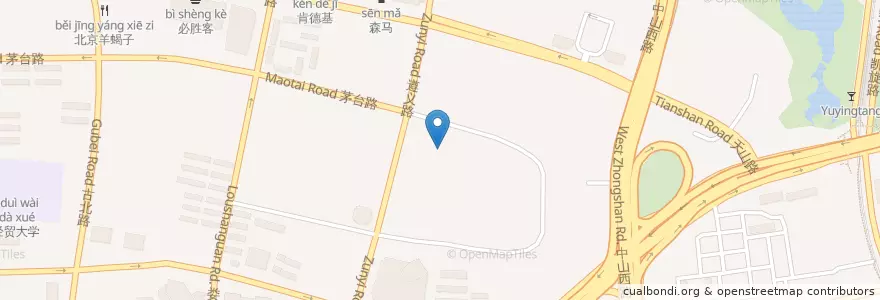 Mapa de ubicacion de 海谷龍国际教育 en China, Shanghai, Changning.