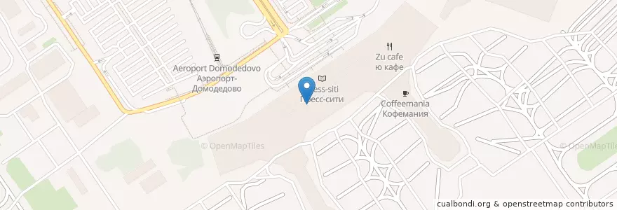Mapa de ubicacion de Айскрафт en Rusia, Distrito Federal Central, Óblast De Moscú, Городской Округ Домодедово.