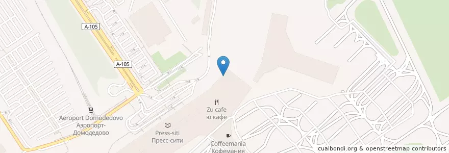 Mapa de ubicacion de Europcap en 俄罗斯/俄羅斯, Центральный Федеральный Округ, 莫斯科州, Городской Округ Домодедово.