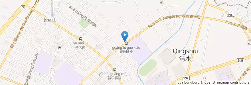 Mapa de ubicacion de 八方雲集 en تایوان, 新北市, 土城區.