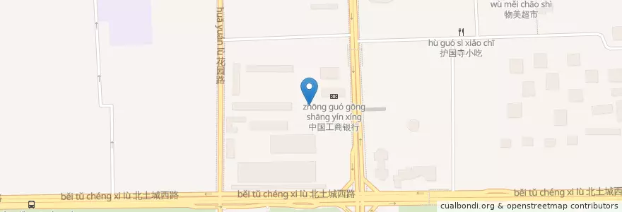 Mapa de ubicacion de Hai Di Lao Hot Pot en China, Beijing, Hebei, Haidian District.