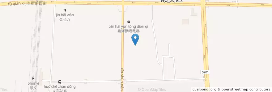 Mapa de ubicacion de 海底捞火锅 en Cina, Pechino, Hebei, 顺义区 / Shunyi.