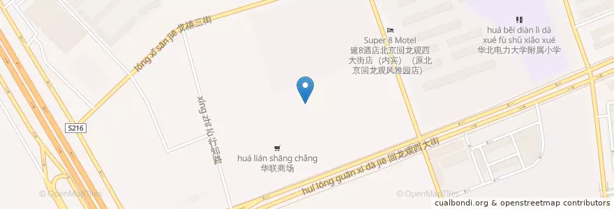 Mapa de ubicacion de 海底捞火锅 en 中国, 北京市, 河北省, 昌平区.