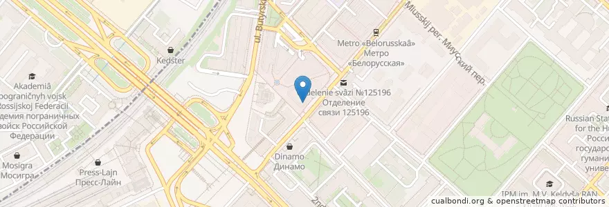 Mapa de ubicacion de Cutfish en Russia, Distretto Federale Centrale, Москва, Центральный Административный Округ, Тверской Район.