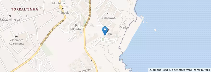 Mapa de ubicacion de Nauticus en پرتغال, Algarve, Algarve, فارو, لاگوس, São Gonçalo De Lagos.