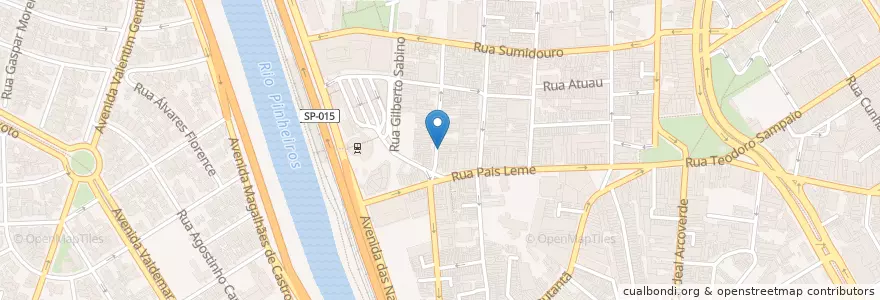 Mapa de ubicacion de Restaurante Mercado Natural en Brezilya, Güneydoğu Bölgesi, Сан Паулу, Região Geográfica Intermediária De São Paulo, Região Metropolitana De São Paulo, Região Imediata De São Paulo, Сан Паулу.