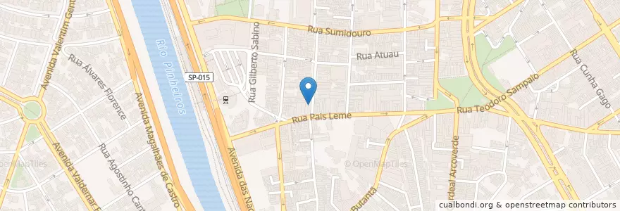 Mapa de ubicacion de Lu & Leo en ブラジル, 南東部地域, サンパウロ, Região Geográfica Intermediária De São Paulo, Região Metropolitana De São Paulo, Região Imediata De São Paulo, サンパウロ.