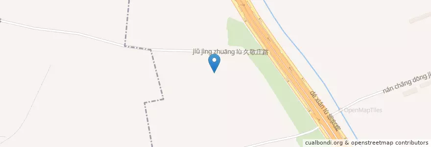 Mapa de ubicacion de 海底捞火锅 en الصين, بكين, خبي, 大兴区.