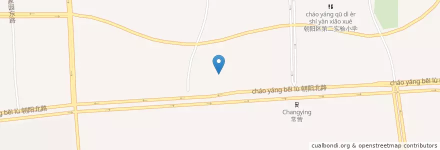 Mapa de ubicacion de 海底捞火锅 en China, Peking, Hebei, 朝阳区 / Chaoyang.