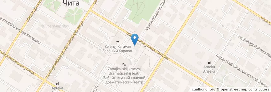 Mapa de ubicacion de Coffee Like en Rússia, Distrito Federal Oriental, Krai De Zabaykalsky, Читинский Район, Городской Округ Чита.