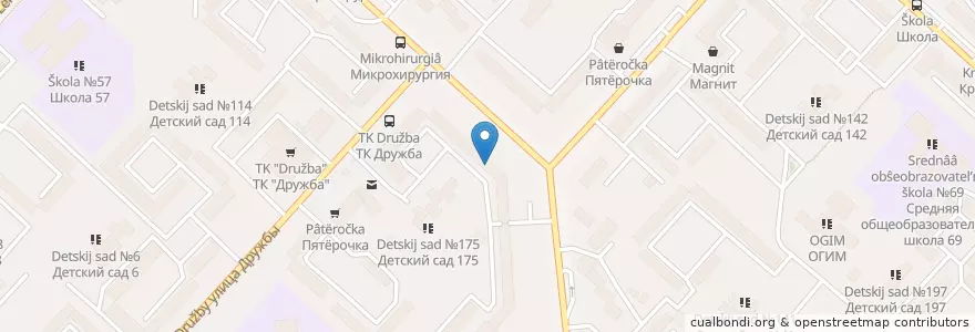 Mapa de ubicacion de Coffee Like en Rússia, Приволжский Федеральный Округ, Оренбургская Область, Городской Округ Оренбург.