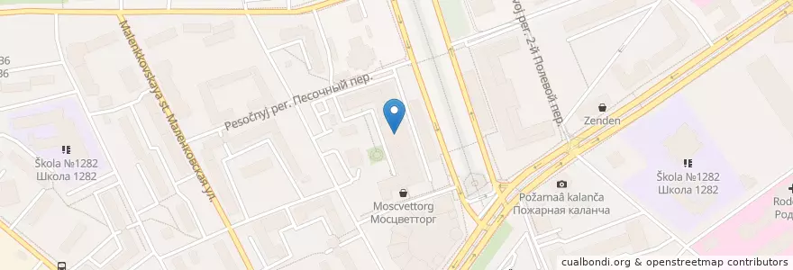 Mapa de ubicacion de Coffee Like en Россия, Центральный Федеральный Округ, Москва, Восточный Административный Округ, Район Сокольники.