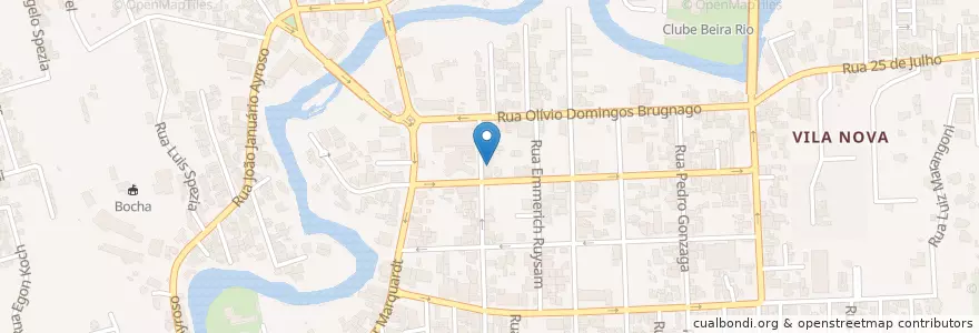 Mapa de ubicacion de Delegacia de Polícia en Бразилия, Южный Регион, Санта-Катарина, Região Geográfica Intermediária De Joinville, Microrregião De Joinville, Jaraguá Do Sul.
