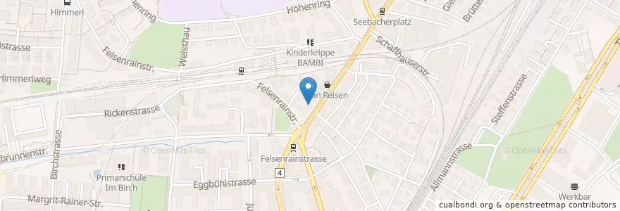 Mapa de ubicacion de Taste-It en Switzerland, Zurich, District Zurich, Zurich.